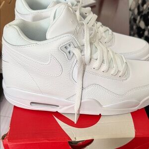 Nike Air White Leather Sneakers